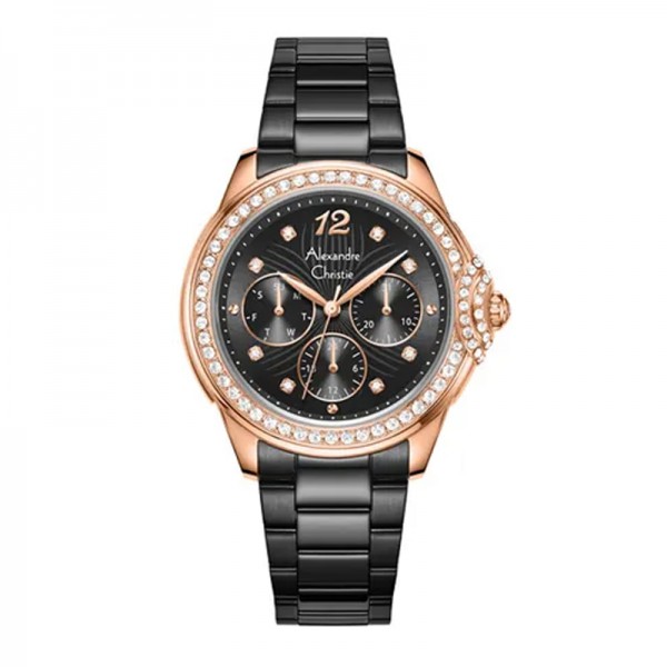 Alexandre Christie AC 2C13 Rosegold Black BFFBRBA Alexandre Christie AC 2C13 Rosegold Black BFFBRBA